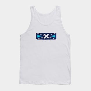 STRONG. FORTE SOU EU. WHITE BLUE. SAMER BRASIL Tank Top